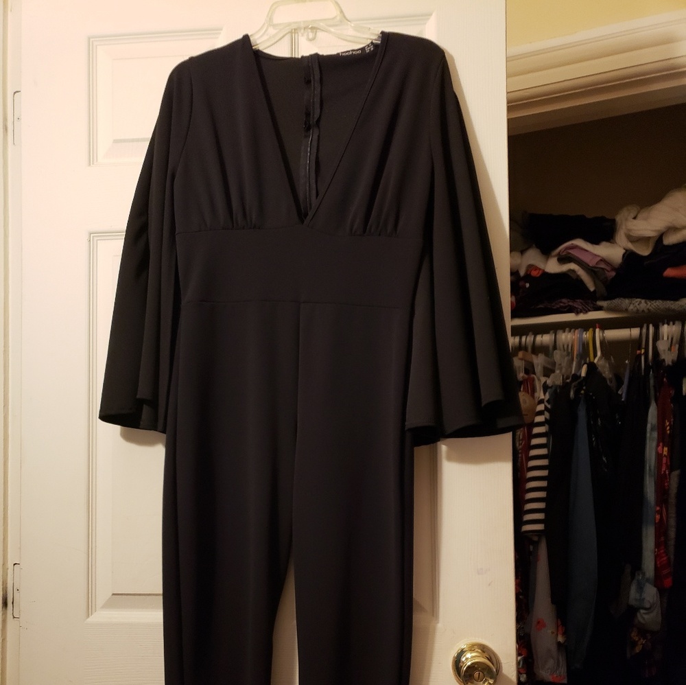 Caped Jumpsuit